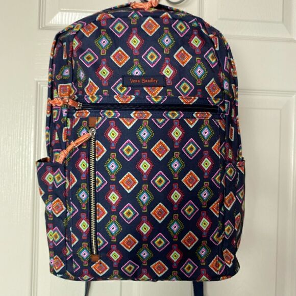 VERA BRADLEY Light Up Small Backpack in Mini Medallions